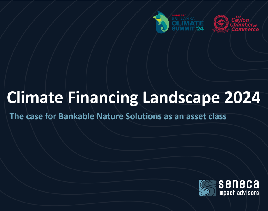Climate Financing Landscape 2024: The case for Bankable Nature ...
